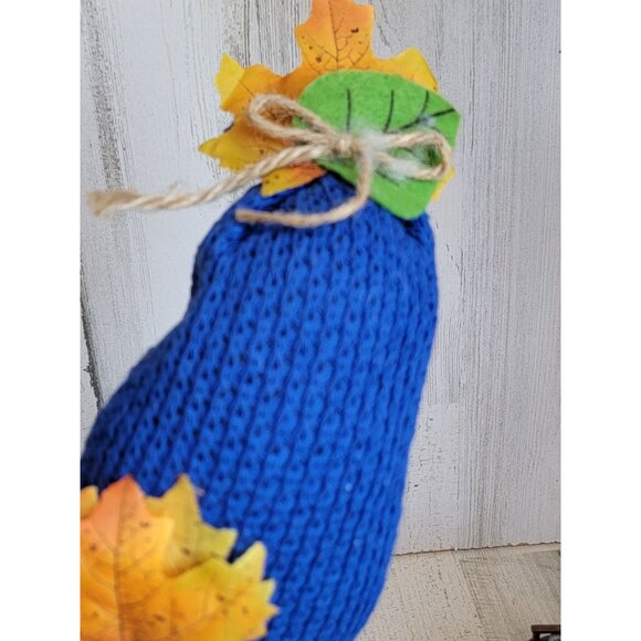 Cubs weighted gnome plush baseball Xmas figure home decor - Picture 5 of 7